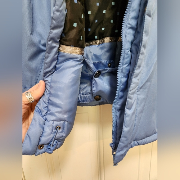 Women's Alpine Tek Ski Jacket Blue Sz LG - Picture 2 of 7